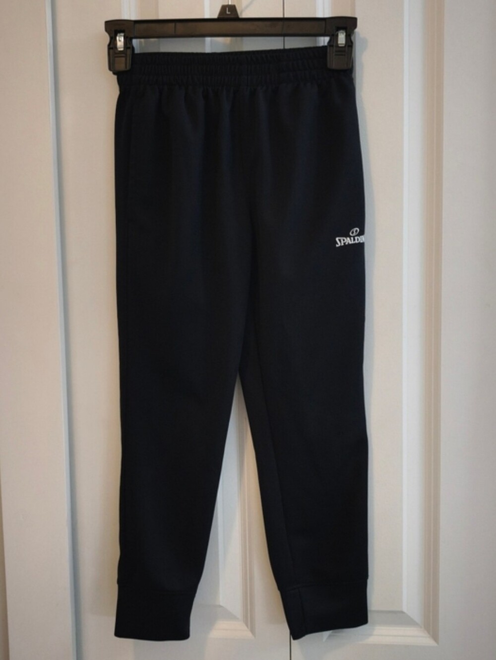 Spalding Kids Set Of 2 Black/Grey Joggers Size 8